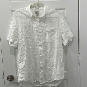 Men’s J Crew linen button down